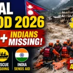 नेपाल में विनाशकारी फ्लैश फ्लड के बाद राहत और बचाव अभियान जारी, 300 से ज्यादा भारतीयों के लापता होने की रिपोर्ट।
